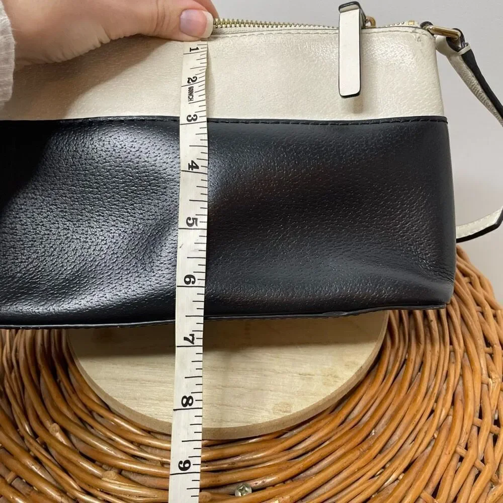 Kate Spade NY Bag Grove Street Millie Leather Handbag - Beige Tan Gray Black